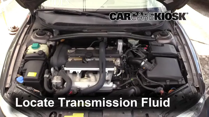 2006 Volvo XC70 2.5L 5 Cyl. Turbo Transmission Fluid Check Fluid Level